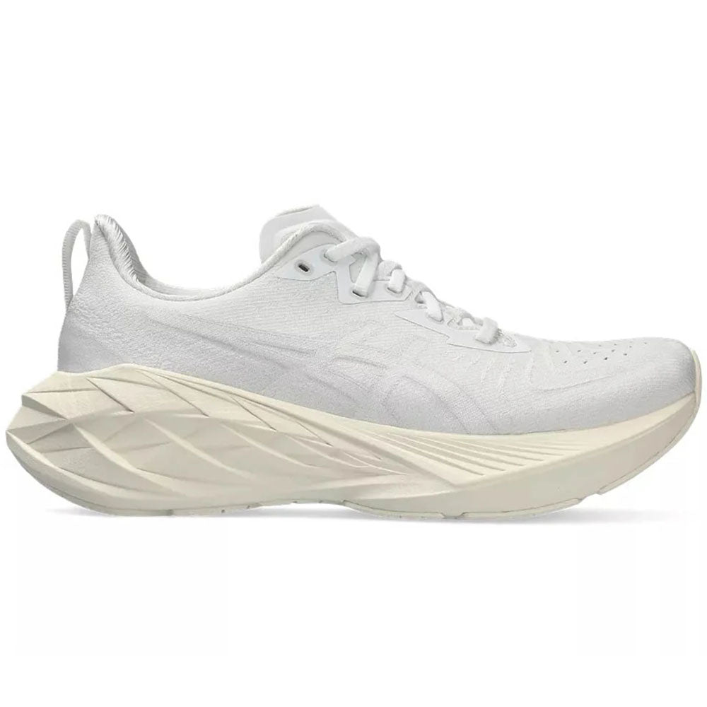 Women's Asics Novablast 4, White/White, 11 B Medium