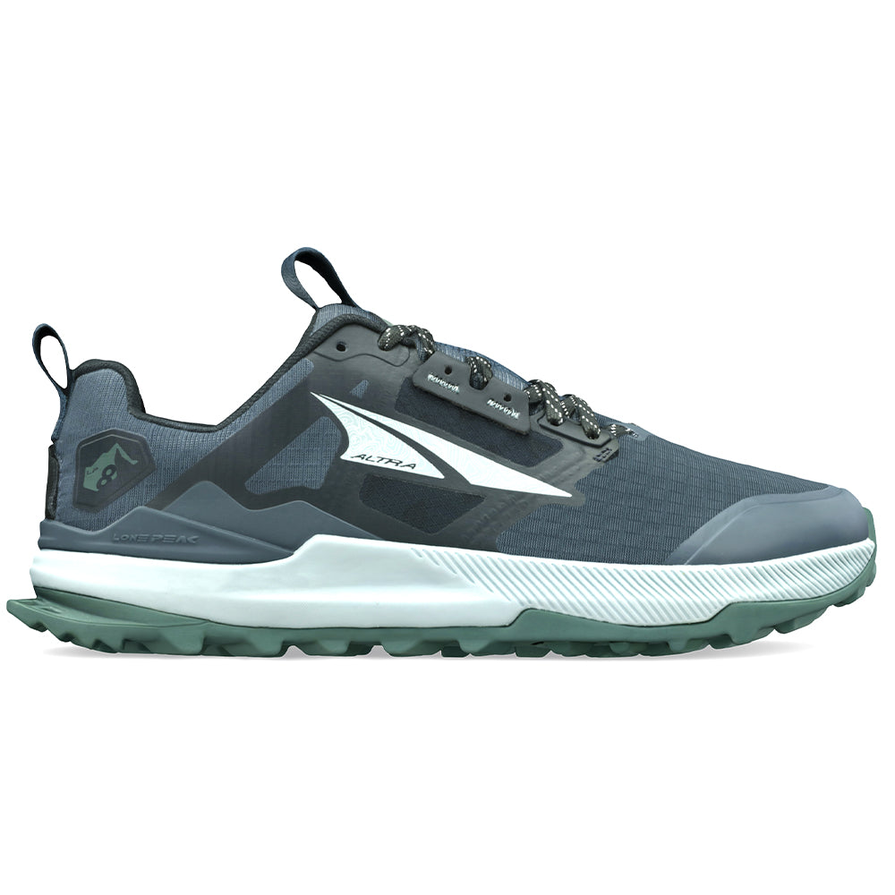 Women's Altra Lone Peak 8, Black/Gray, 7.5 D Wide