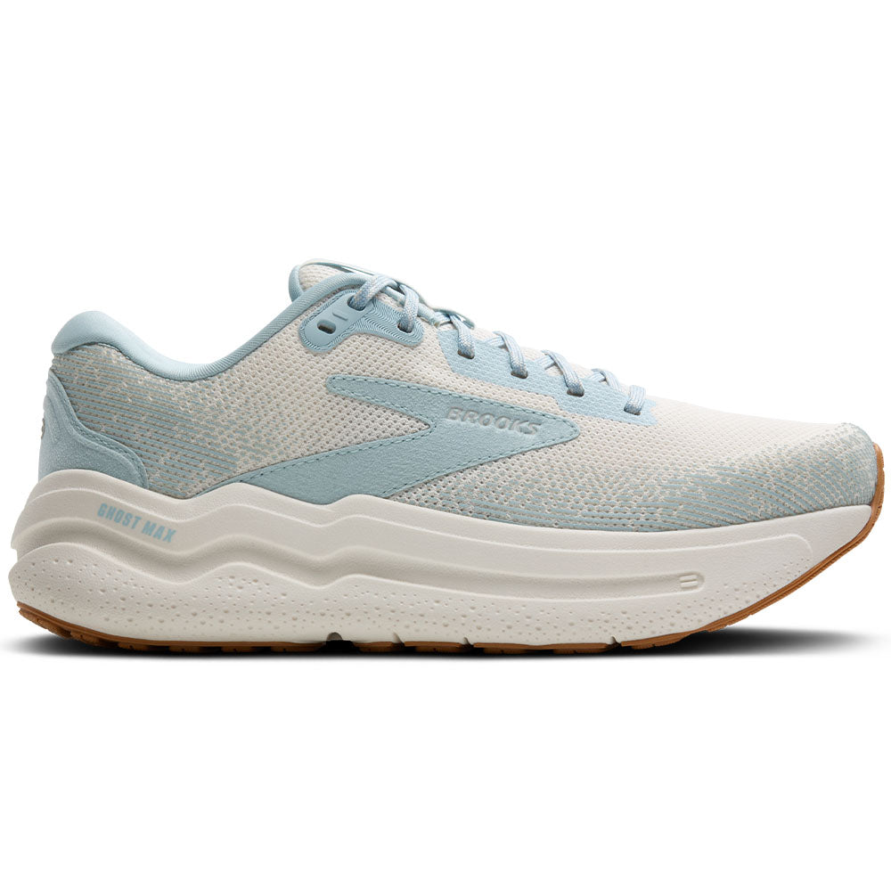 Women's Brooks Ghost Max 2, Coconut Milk/Winter Sky, 10 B Medium