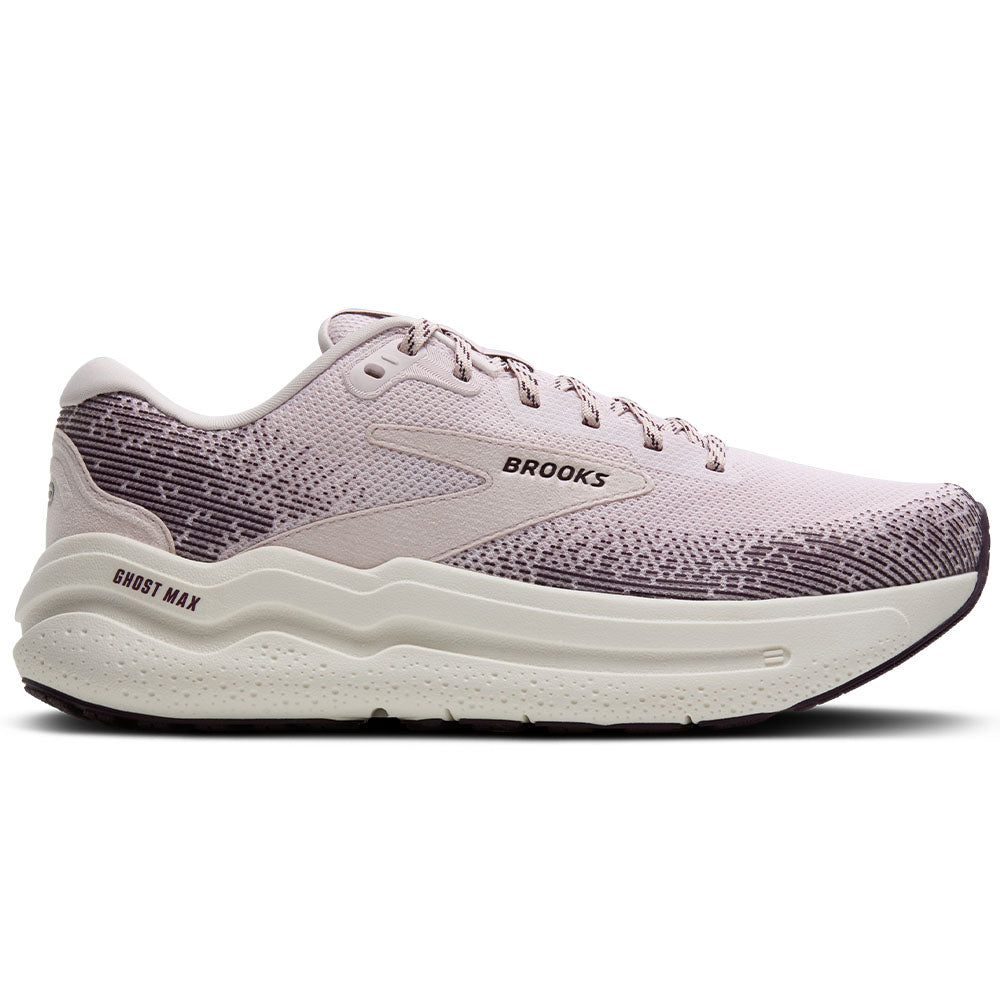 Women's Brooks Ghost Max 2, Orchid Ice/Plum/Coconut, 10 B Medium