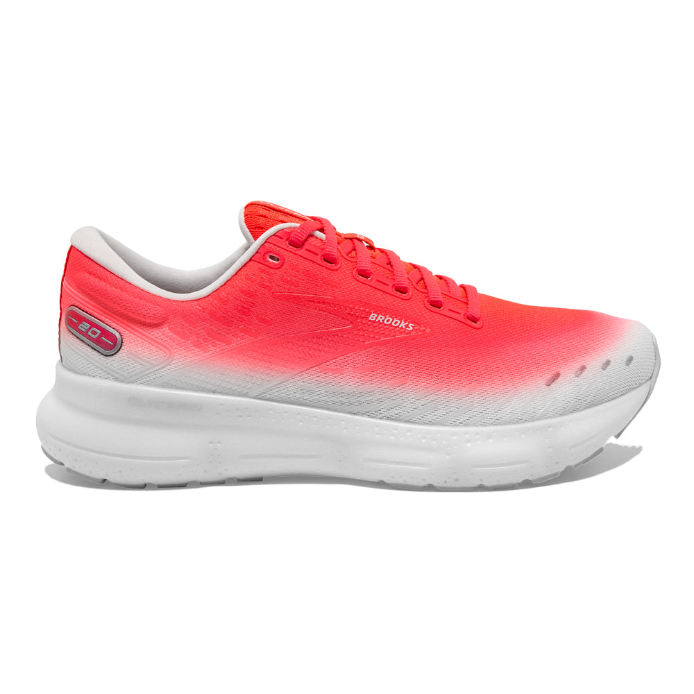 Women's Brooks Glycerin 20, Diva Pink/Lilac/White, 11 B Medium