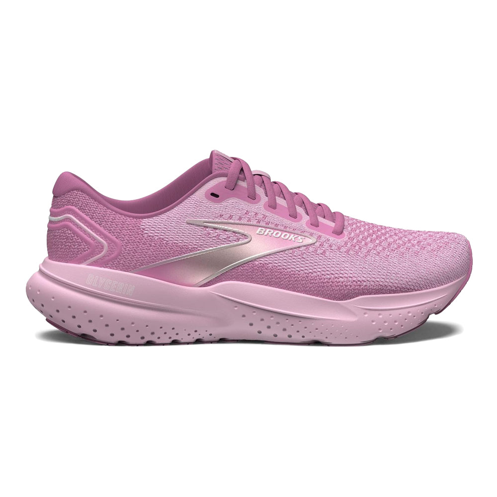 Women's Brooks Glycerin 21, Pink Lady/Fuchsia Pink, 12 B Medium