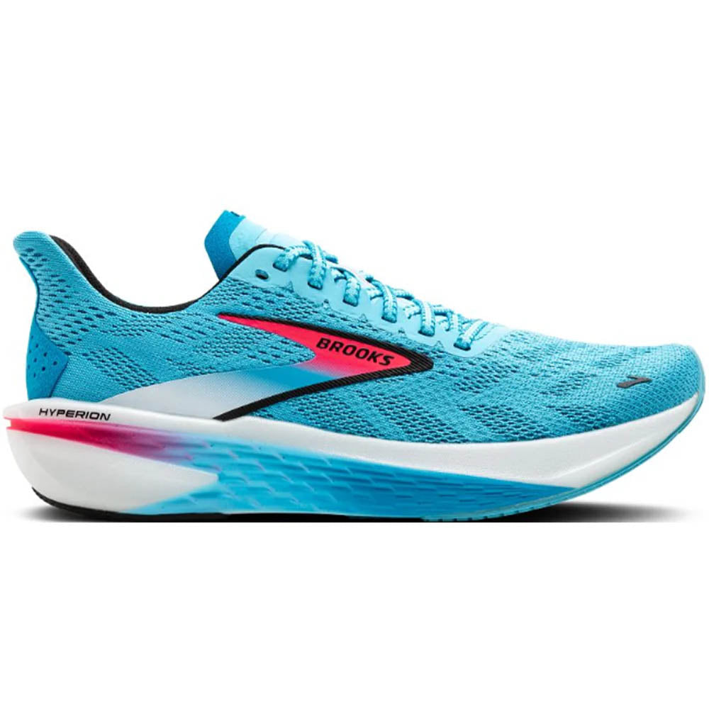 Women's Brooks Hyperion 2, Crystal Seas/Diva Pink/Black, 6.5 B Medium