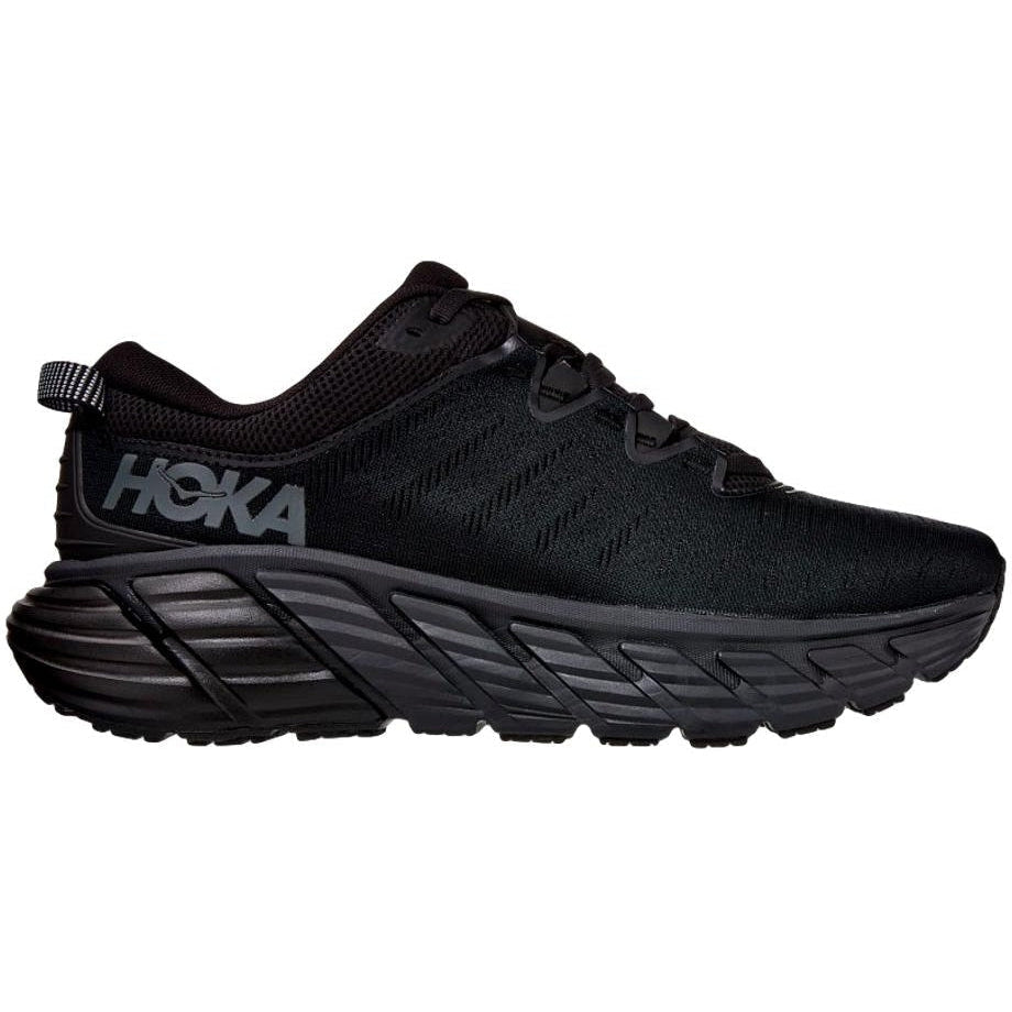 Women's Hoka Gaviota 3, Black/Black, 5.5 B Medium