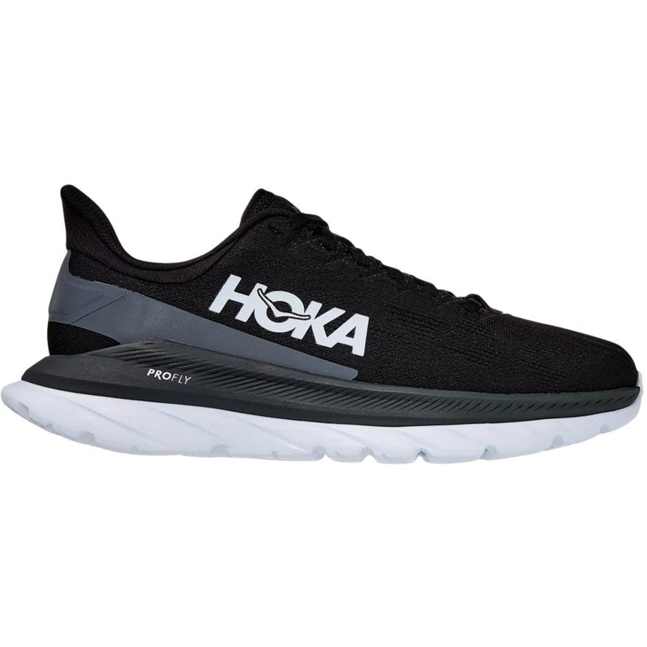 Women's Hoka Mach 4, Black/Dark Shadow, 10.5 B Medium