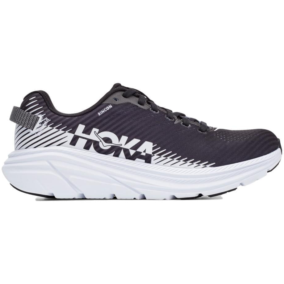 Women's Hoka Rincon 2, Black/White, 9.5 B Medium
