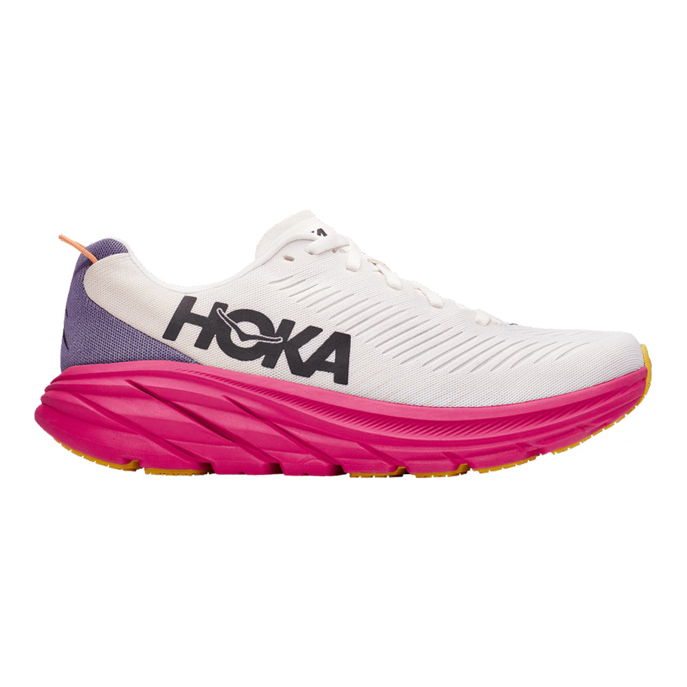 Women's Hoka Rincon 3, Blanc De Blanc/Eggnog, 9 B Medium