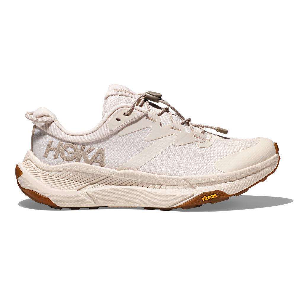 Women's Hoka Transport, Eggnog/Eggnog, 7.5 B Medium