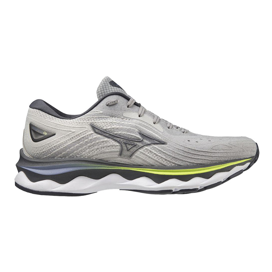 Women's Mizuno Wave Sky 6, Ultimate Grey, 7 D Wide