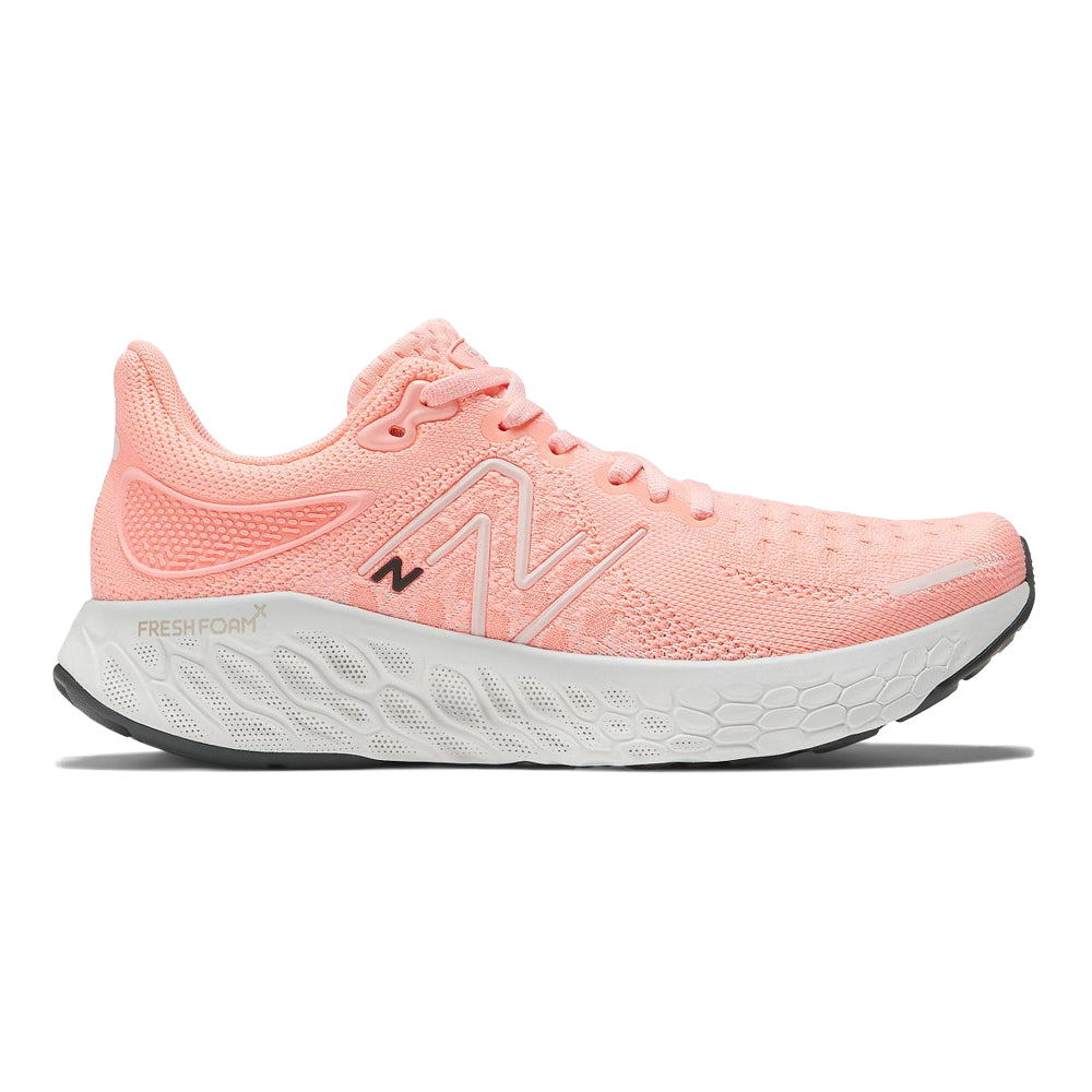 Women's New Balance Fresh Foam X 1080v12, Grapefruit/Washed Pink, 9.5 B Medium
