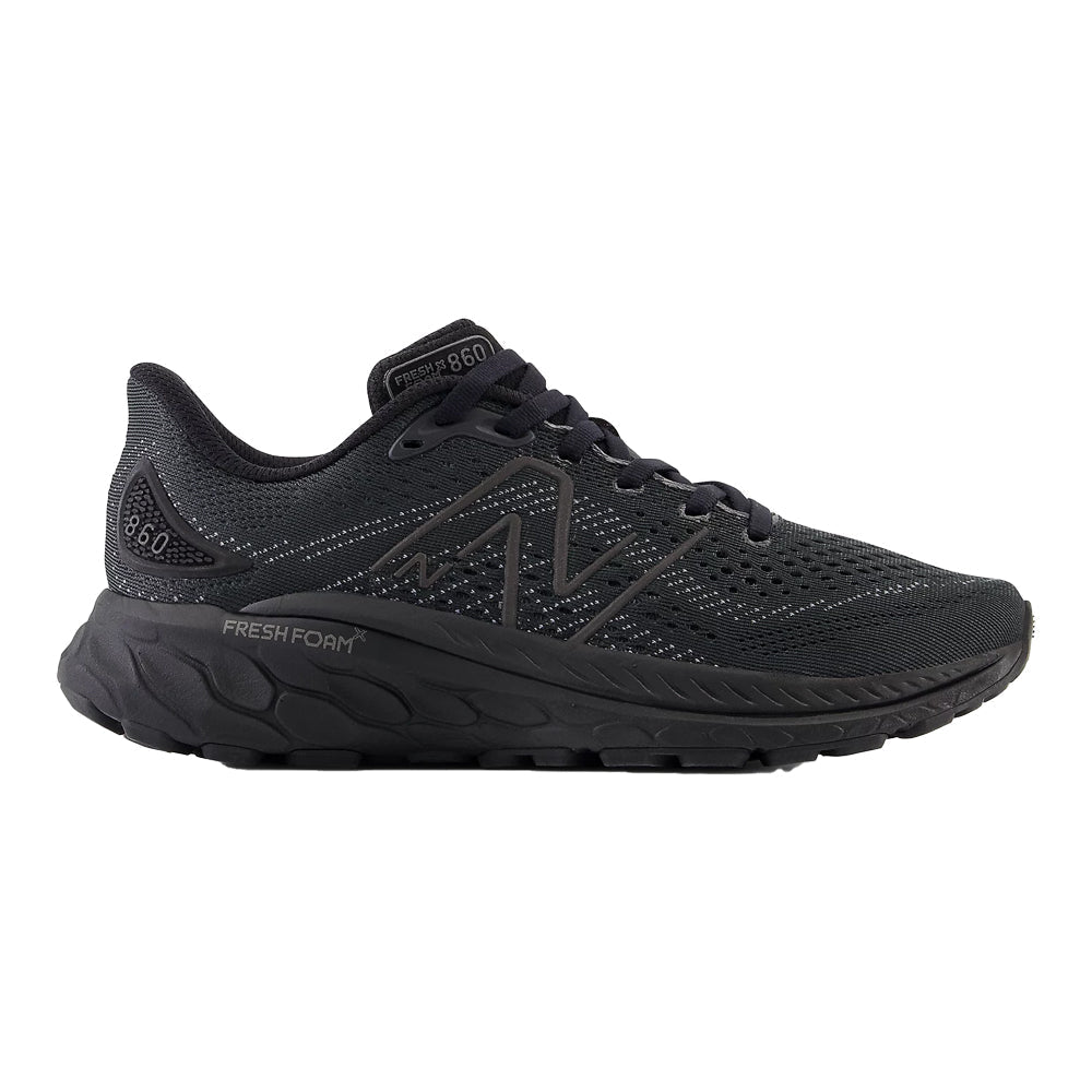 Women's New Balance Fresh Foam X 860v13, Black, 9.5 D Wide