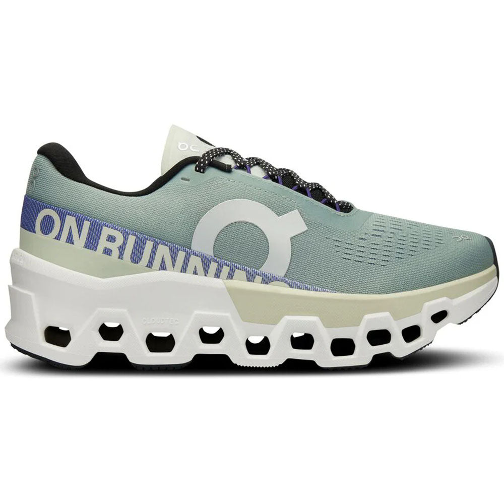 Women's On Cloudmonster 2, Mineral/Aloe, 7 B Medium