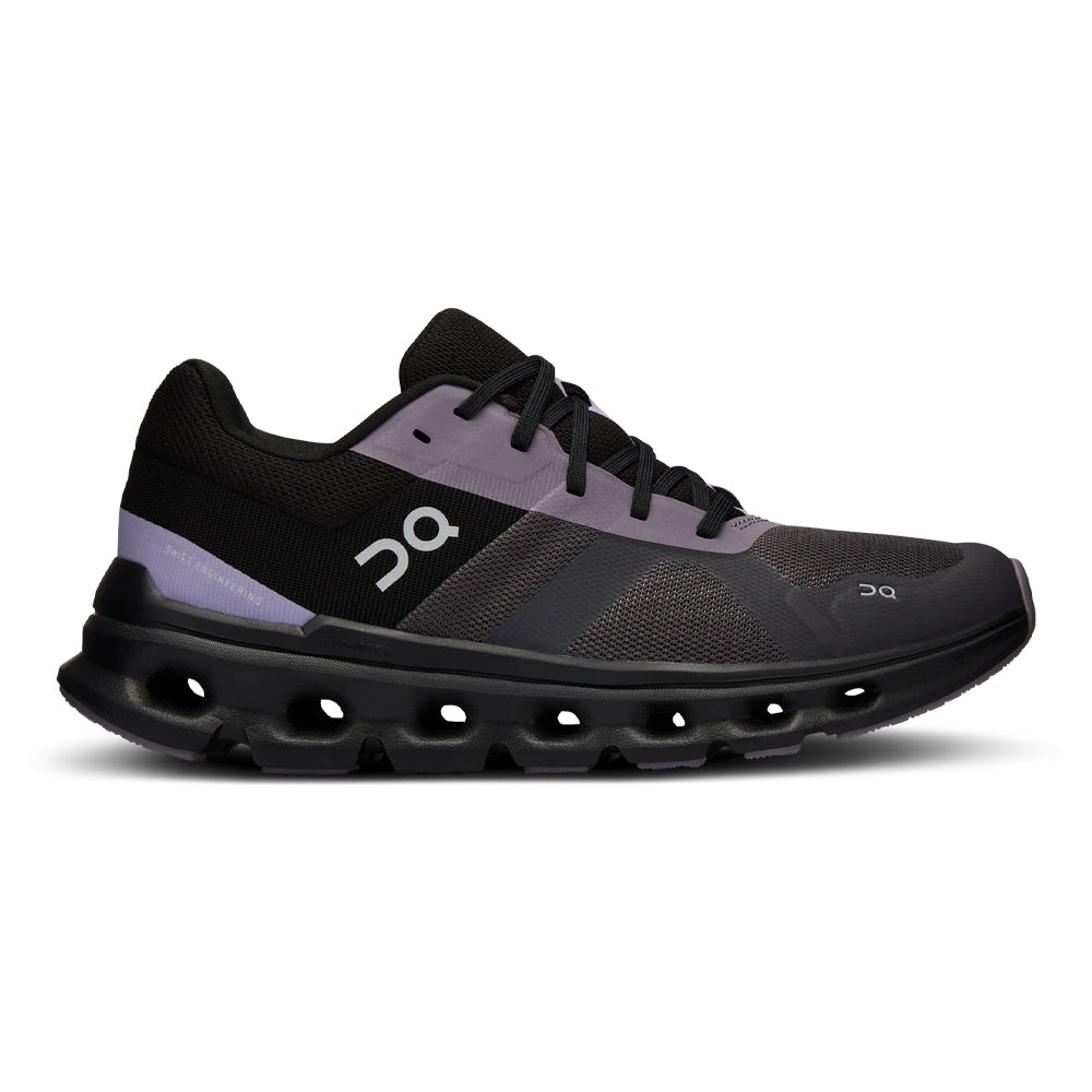 Women's On Cloudrunner, Iron/Black, 7.5 B Medium