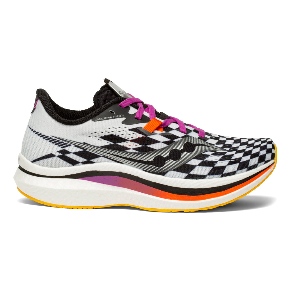 Women's Saucony Endorphin Pro 2, Reverie/Noir, 8 B Medium
