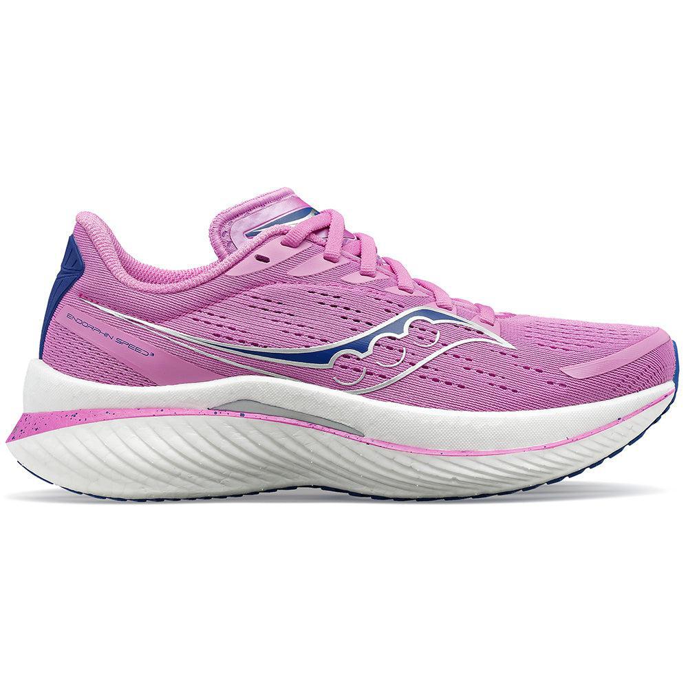 Women's Saucony Endorphin Speed 3, Grape/Indigo, 10.5 B Medium