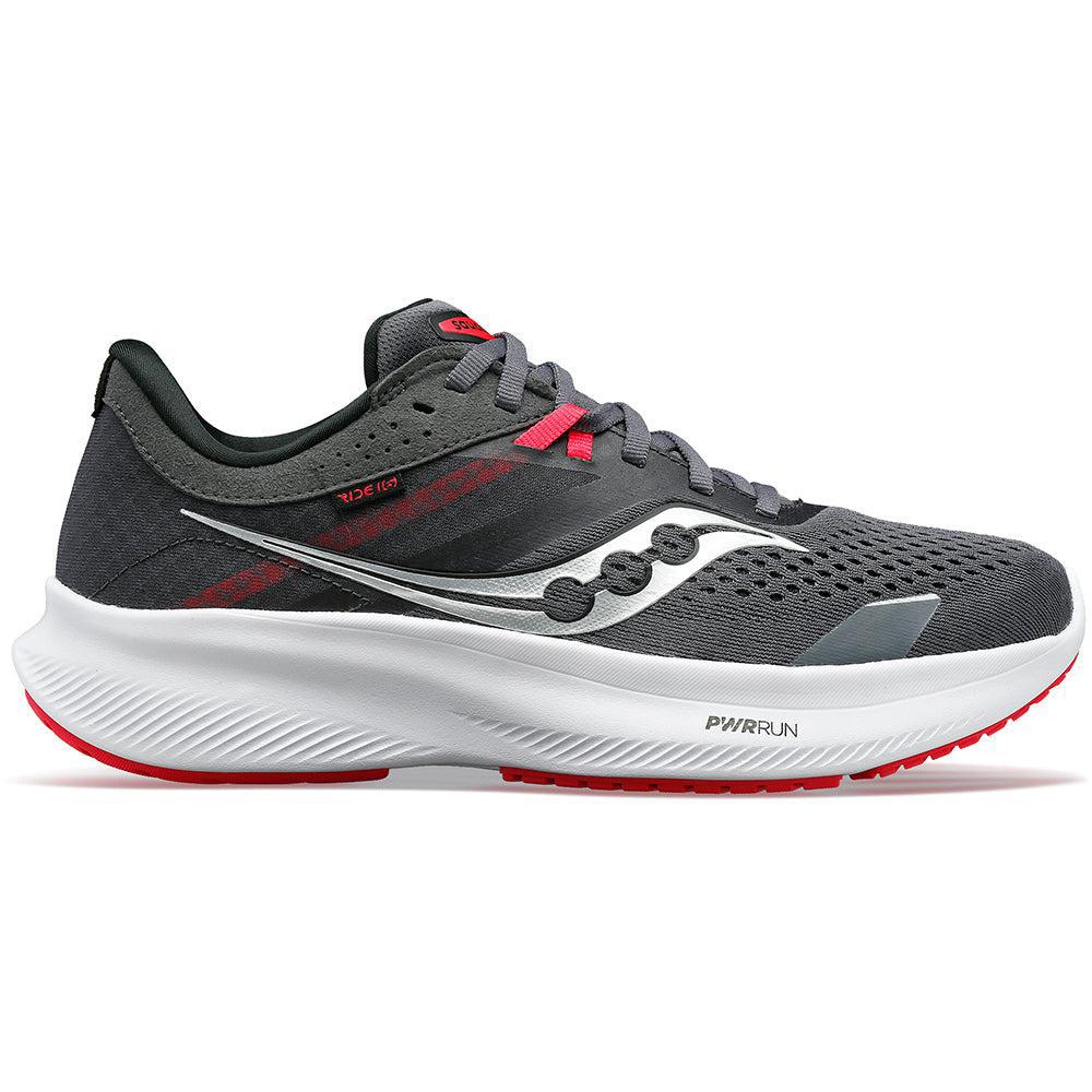 Women's Saucony Ride 16, Shadow/Lux, 9.5 B Medium