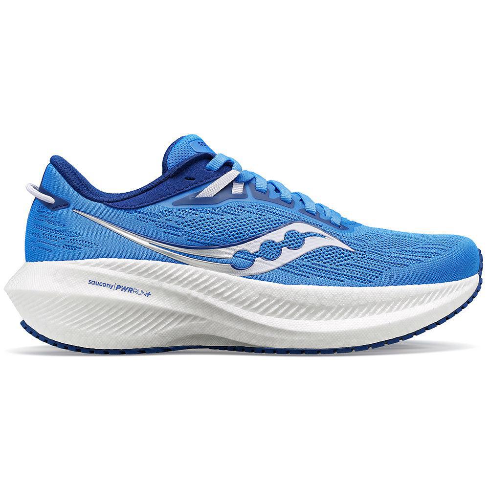 Women's Saucony Triumph 21, Bluelight/Mauve, 8 D Wide