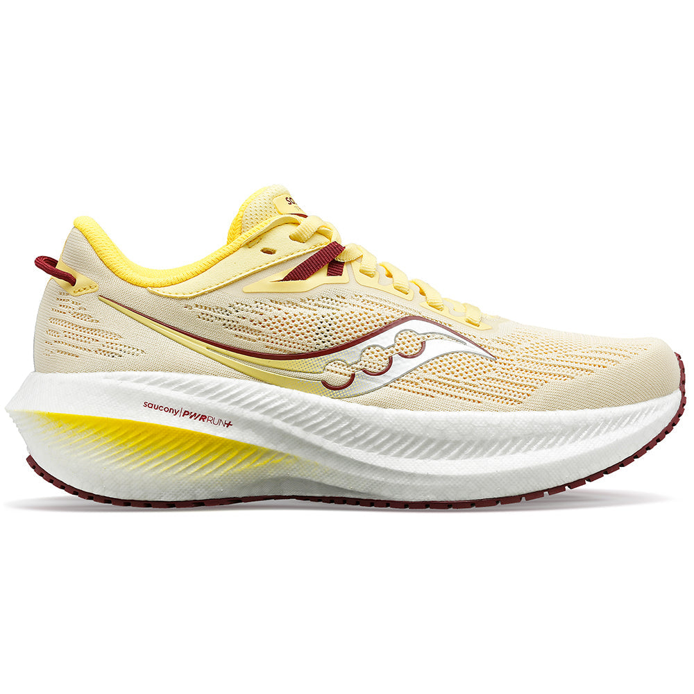 Women's Saucony Triumph 21, Glow/Sundown, 8.5 B Medium