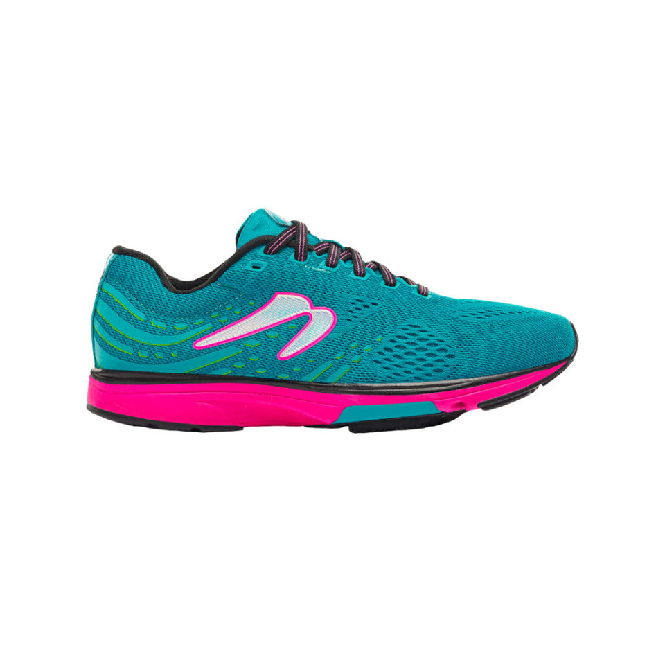 Women's Newton Running Fate 9, Violet/Turquise, 7.5 B Medium