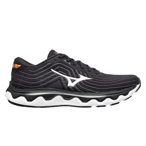 Men's Mizuno Wave Horizon 6, Ultimate Grey/Black, 11.5 2E Wide