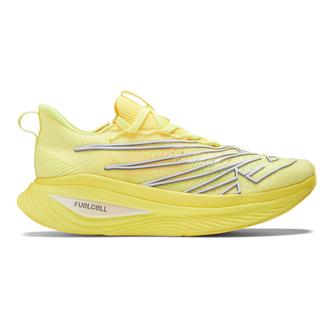 Women's New Balance FuelCell SuperComp Elite V3, Cosmic Pineapple/White Iridescent, 9.5 B Medium