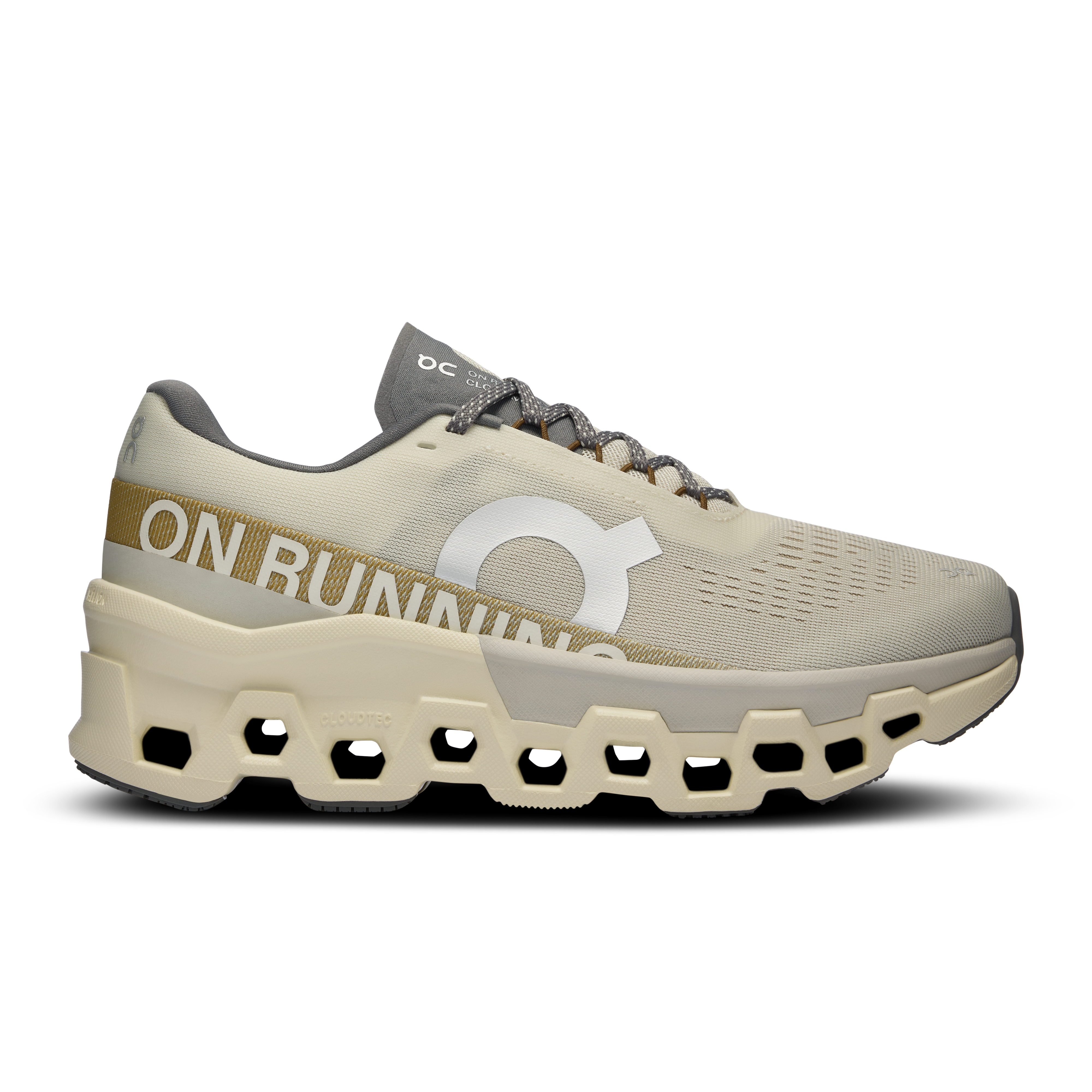 Women's On Cloudmonster 2, Cream/Ice, 6 B Medium