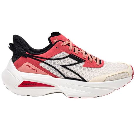Women's Diadora Frequenza, Whisper White/Cayenne, 10 B Medium
