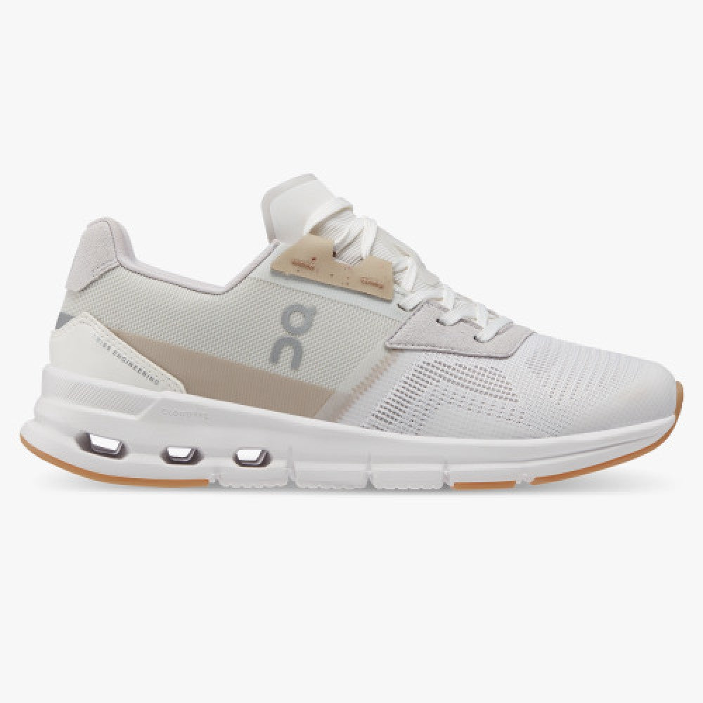 Women's On Cloudrift, White/Sand, 9 B Medium