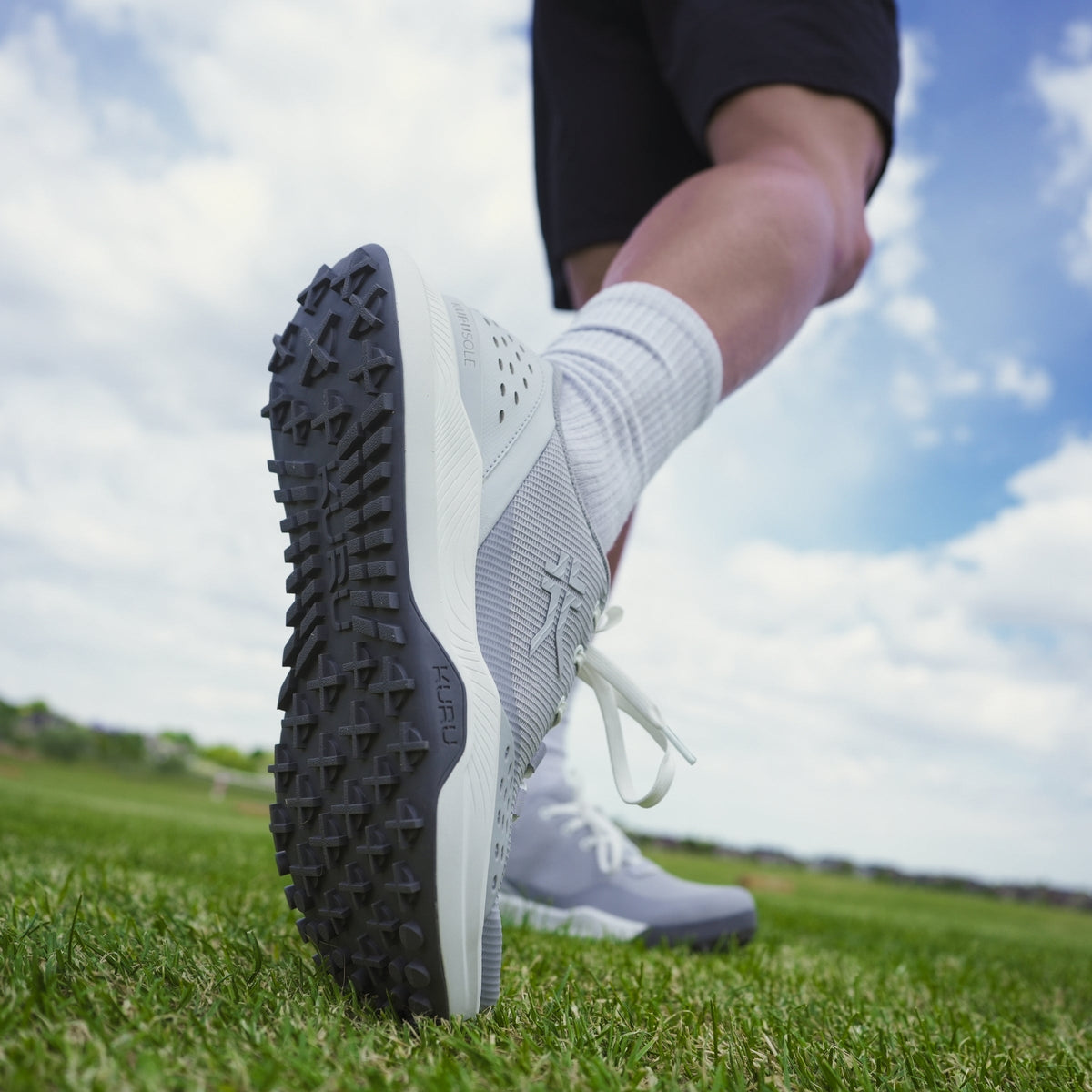 Unisex KURU DRIVE Golf, Dove Gray/Bright White