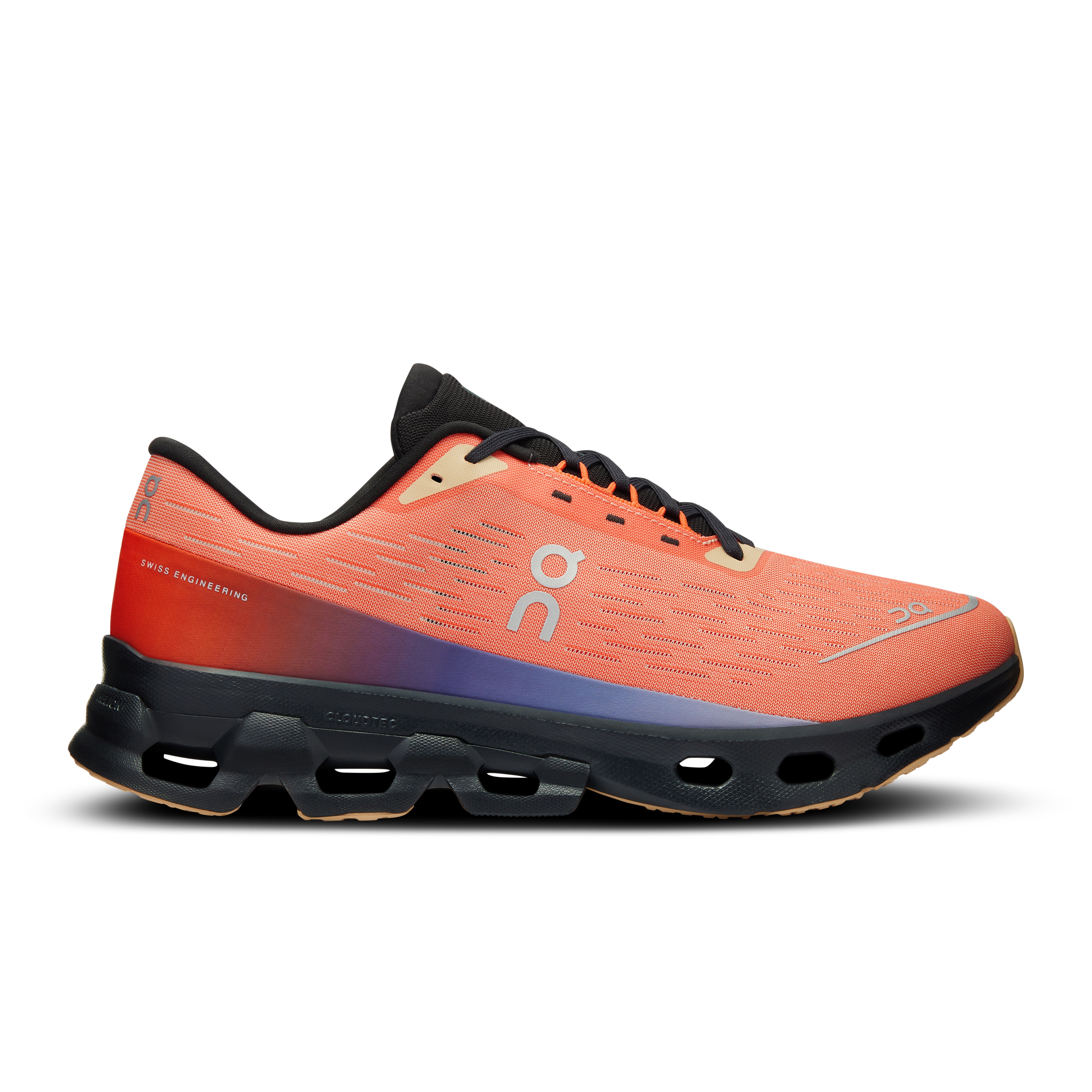 Men's On Cloudspark, Flame/Black, 11.5 D Medium