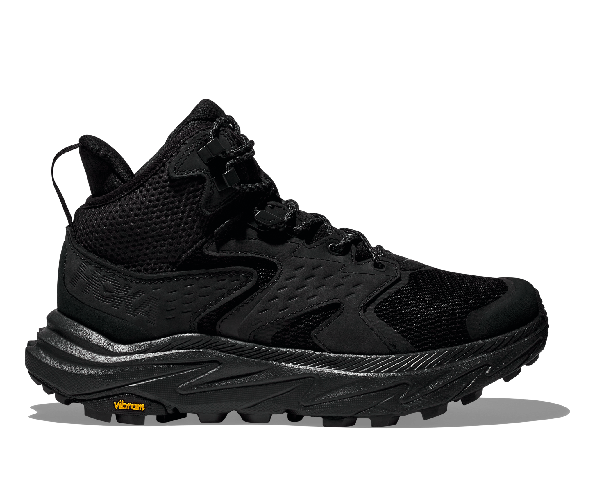 Men's Hoka Anacapa 2 Mid GTX, Black/Black, 15 D Medium