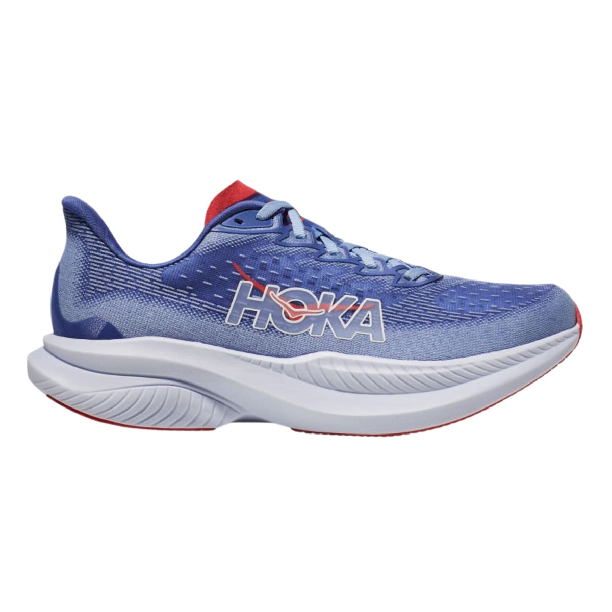Women's Hoka Mach 6, Mirage/Stellar Blue, 8.5 B Medium