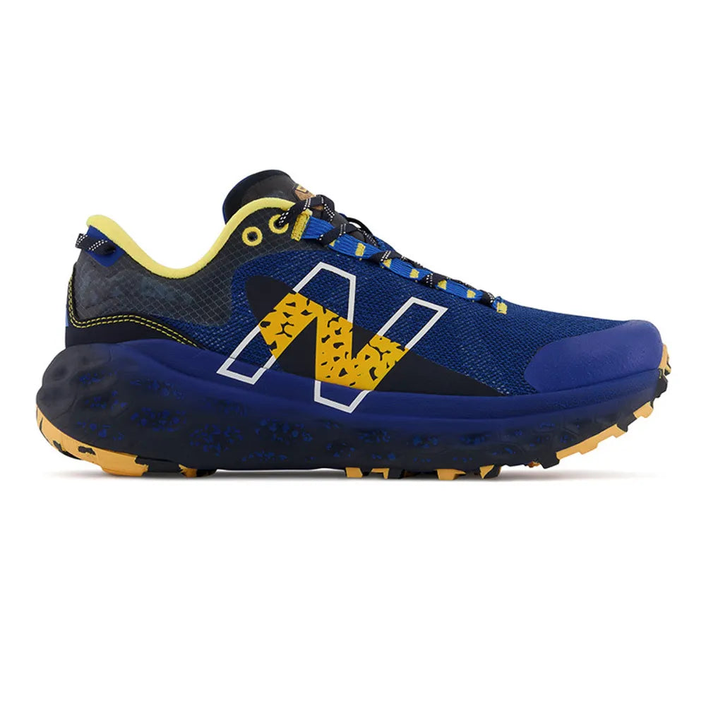 Men's New Balance Fresh Foam X Trail More v2, Blue Groove/Vibrant Apricot, 8.5 D Medium