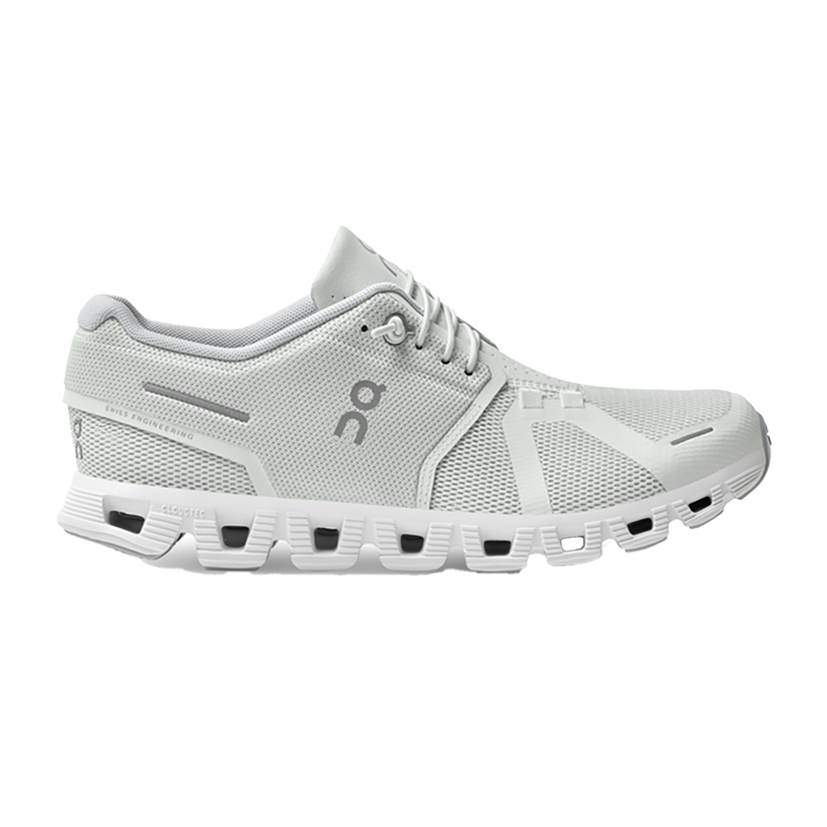 Men's On Cloud 5, Ice/White, 12 D Medium