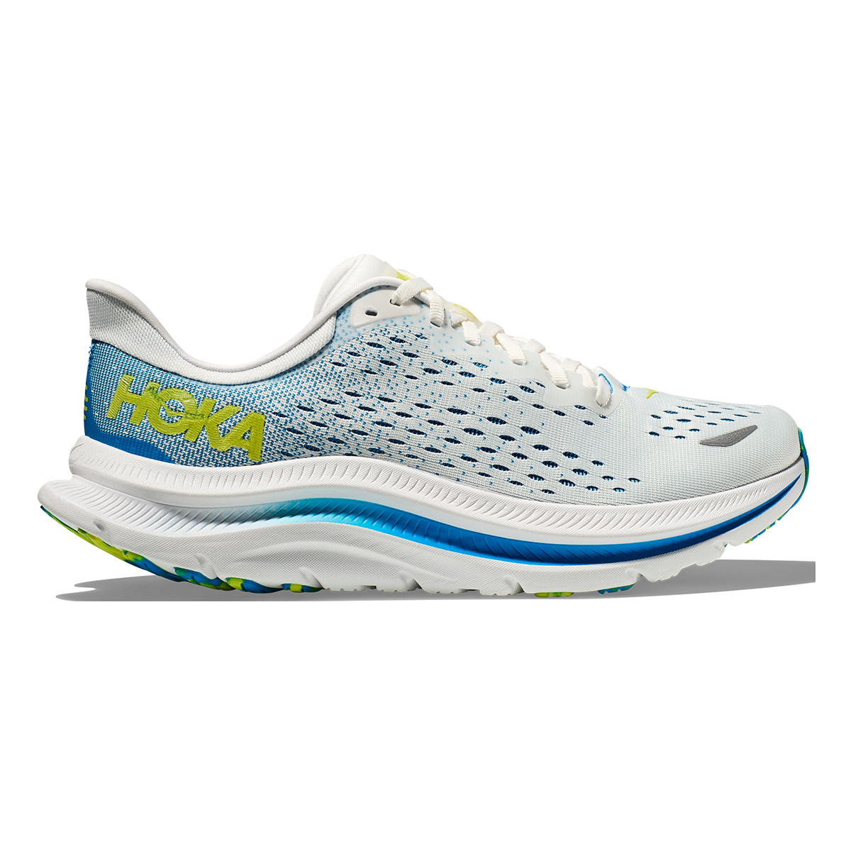 Men's Hoka Kawana, Blanc De Blanc/Diva Blue, 9.5 D Medium