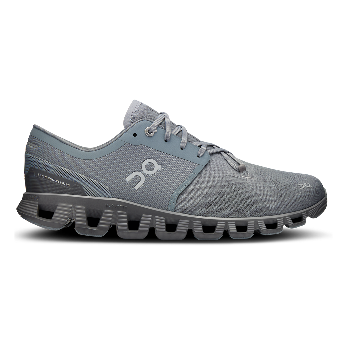 Men's On Cloud X 3, Mist/Rock, 10.5 D Medium