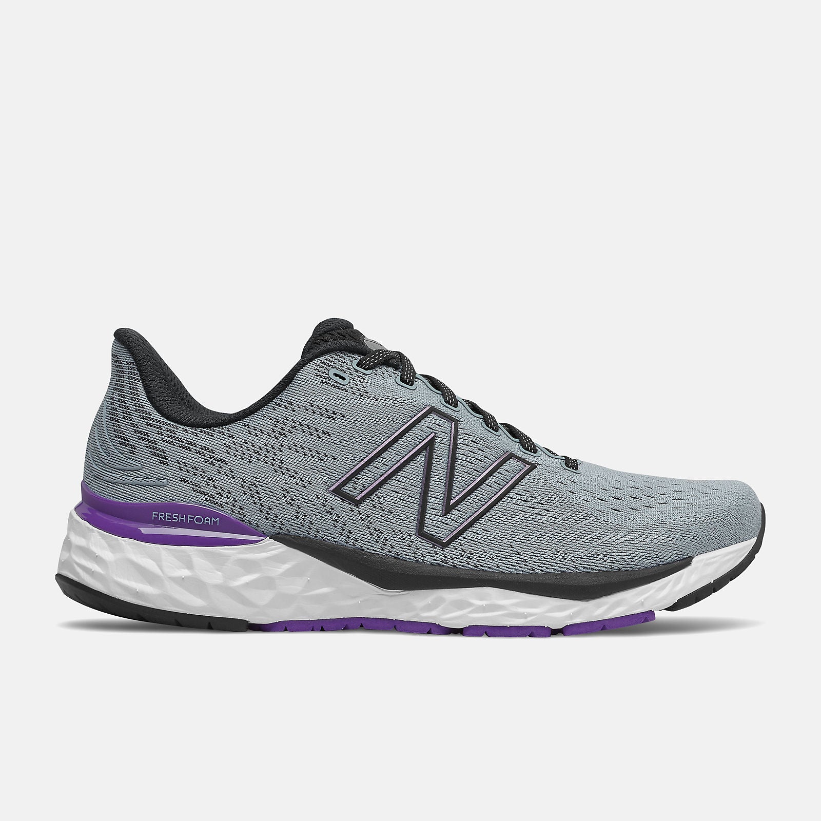 Men's New Balance Fresh Foam 880 v11, Light Slate/Deep Violet, 11.5 D Medium