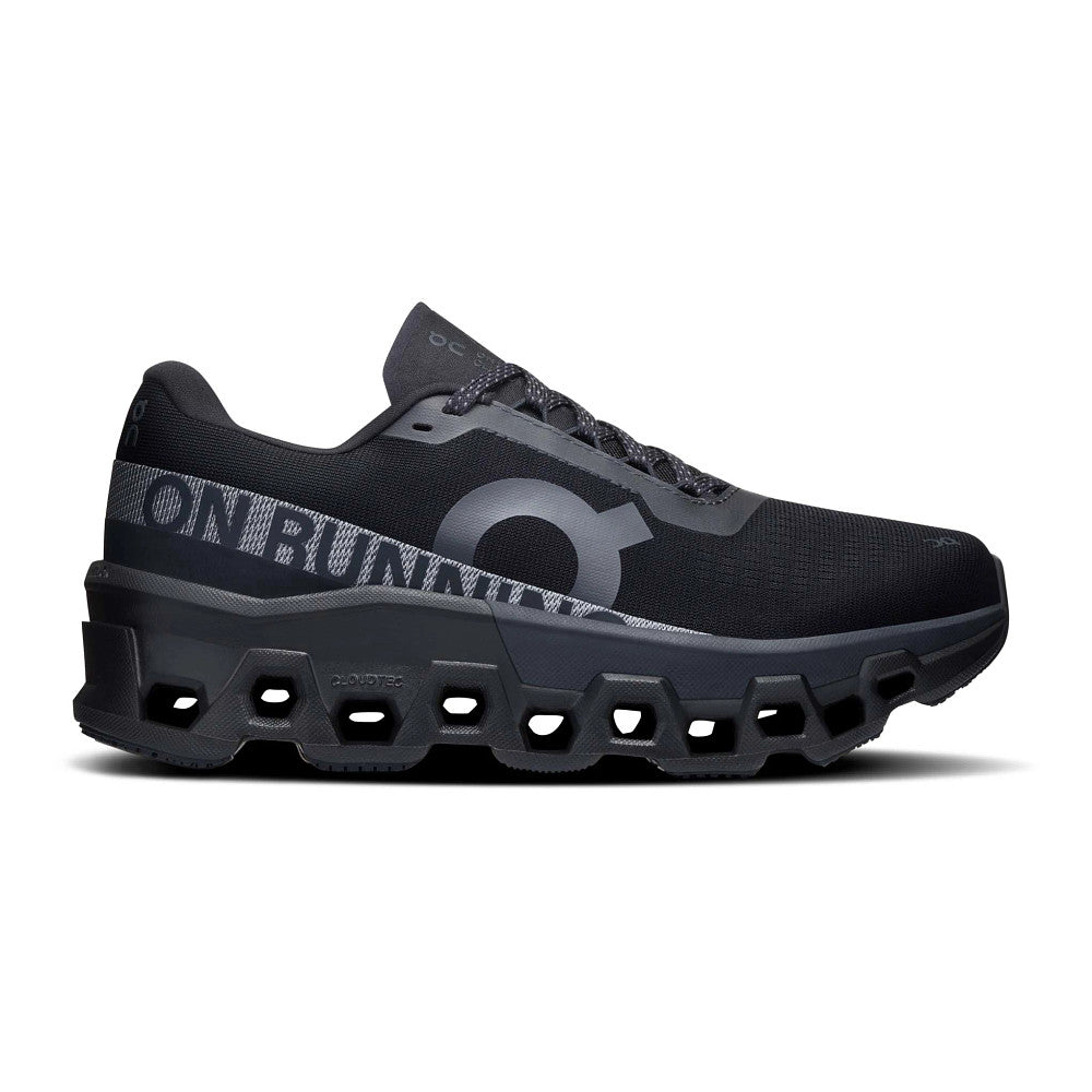 Women's On Cloudmonster 2, Black/Eclipse, 7.5 B Medium