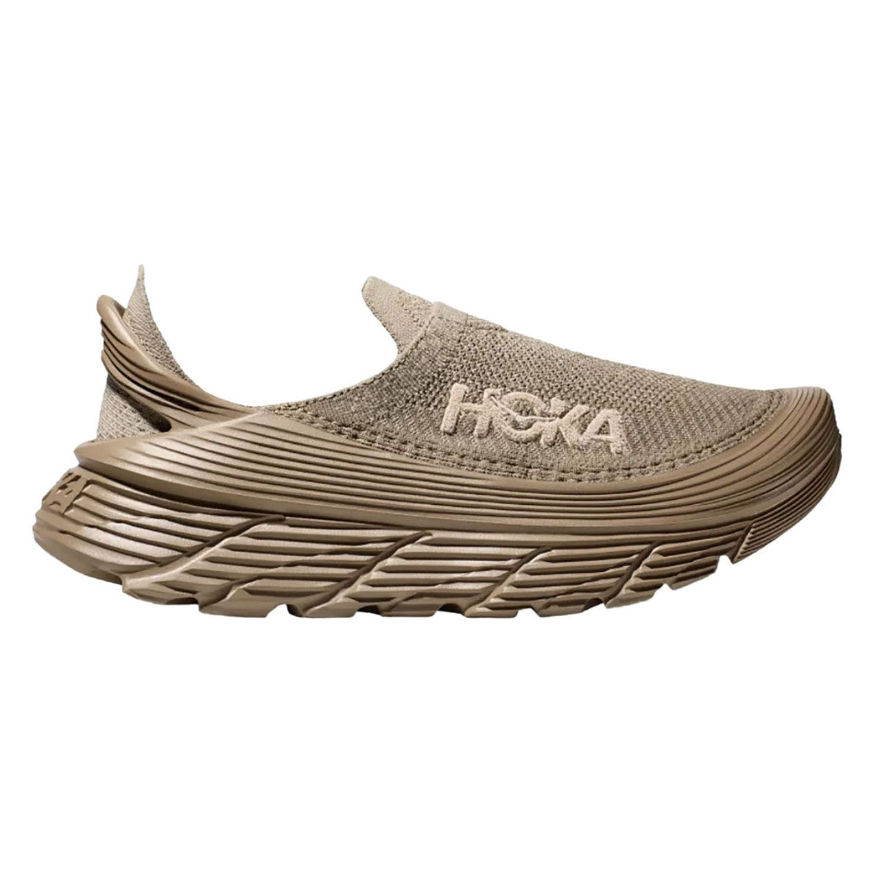 Men's Hoka Restore TC, Dune/Oxford Tan, 10 D Medium