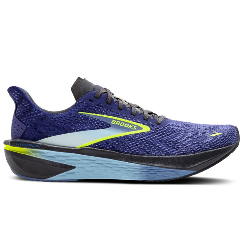 Men's Brooks Hyperion 2, Colony Blue/Navy/Nightlife, 11 D Medium