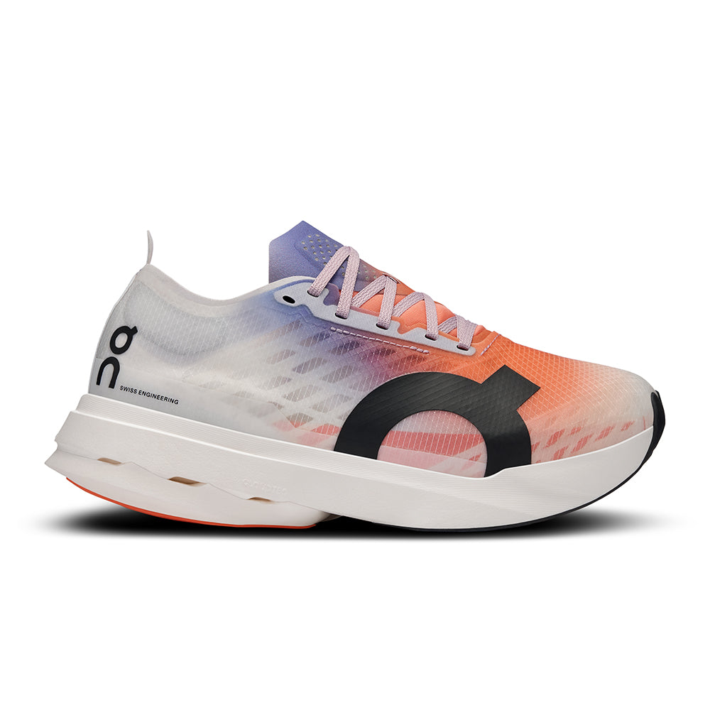 Men's On Cloudboom Strike, White/Flame, 13 D Medium
