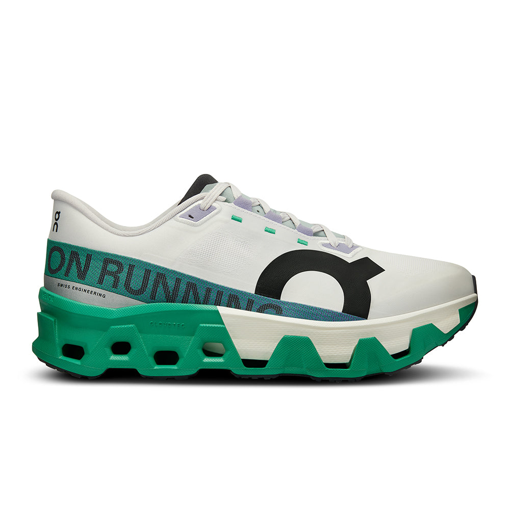 Men's On Cloudmonster Hyper, White/Mint, 10.5 D Medium