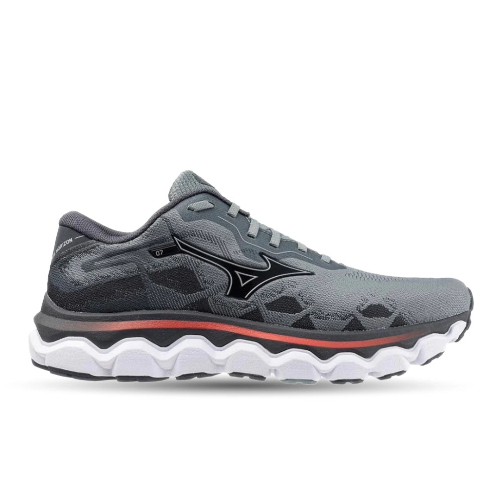 Men's Mizuno Wave Horizon 7, Lead/Nickel, 11 D Medium
