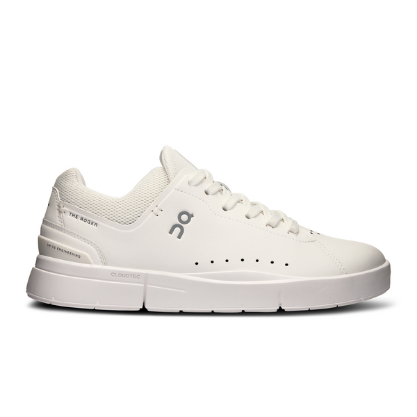 Women's On The Roger Advantage 2, White/Undyed, 7 B Medium