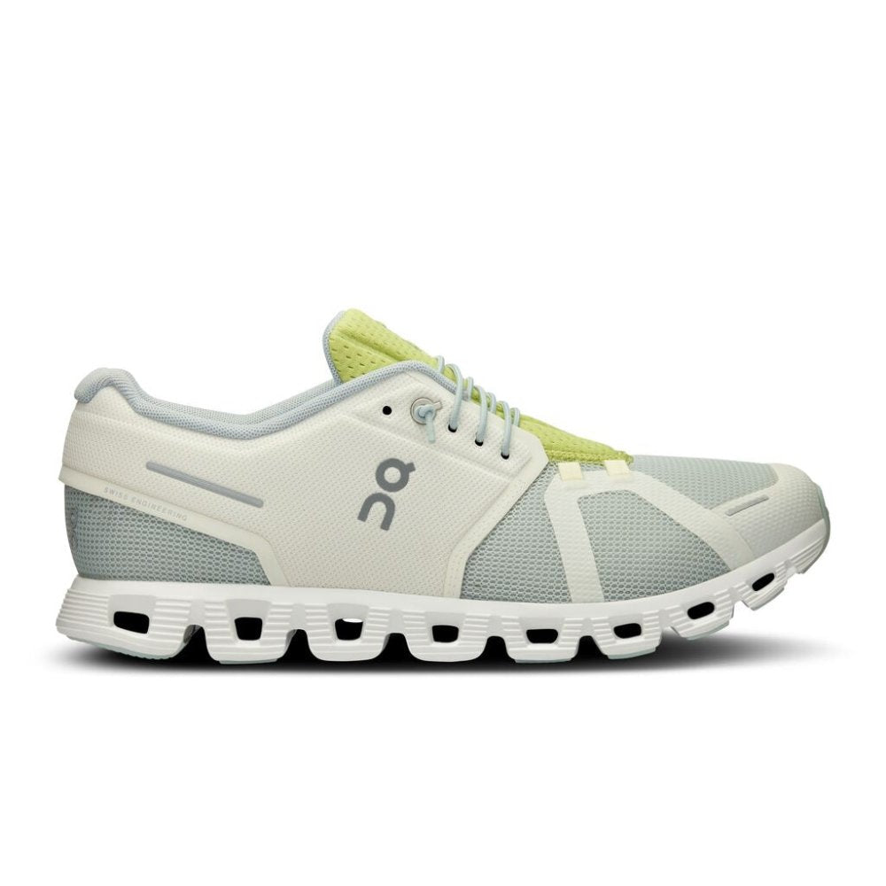 Men's On Cloud 5 Push, Undyed-White/Glacier, 13 D Medium
