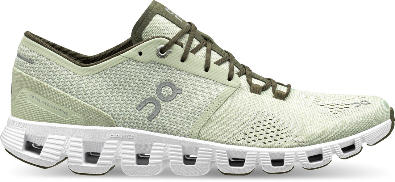 Men's On Cloud X 2, Aloe/White, 12.5 D Medium