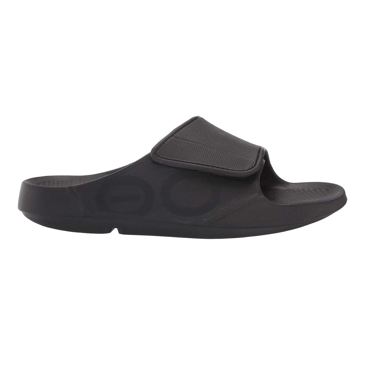 Men's OOFOS OOahh Sport Flex, Matte Black, 11 D Medium