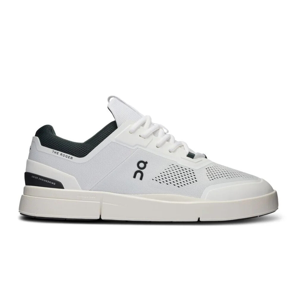 Men's On The Roger Spin 2, White/Jungle, 10 D Medium