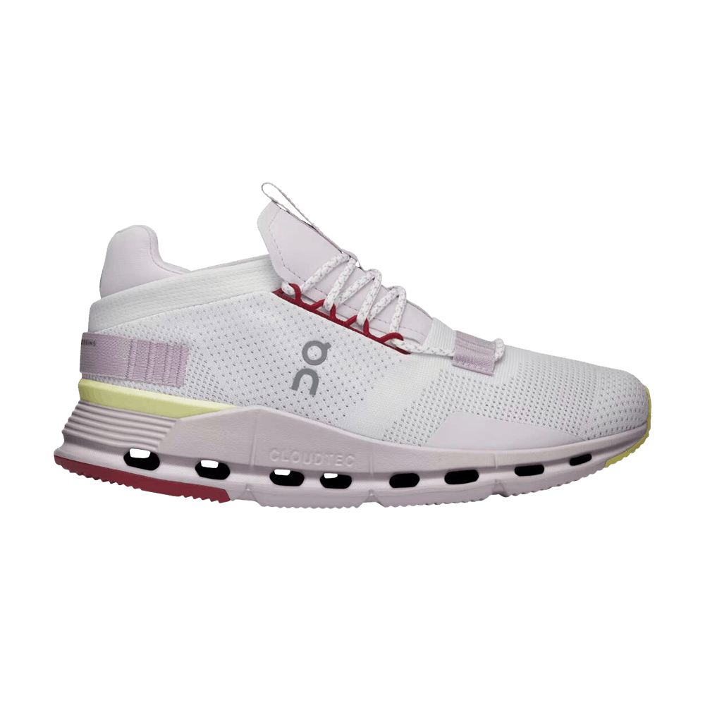 Women's On Cloudnova, Undyed-White/Fade, 7 B Medium