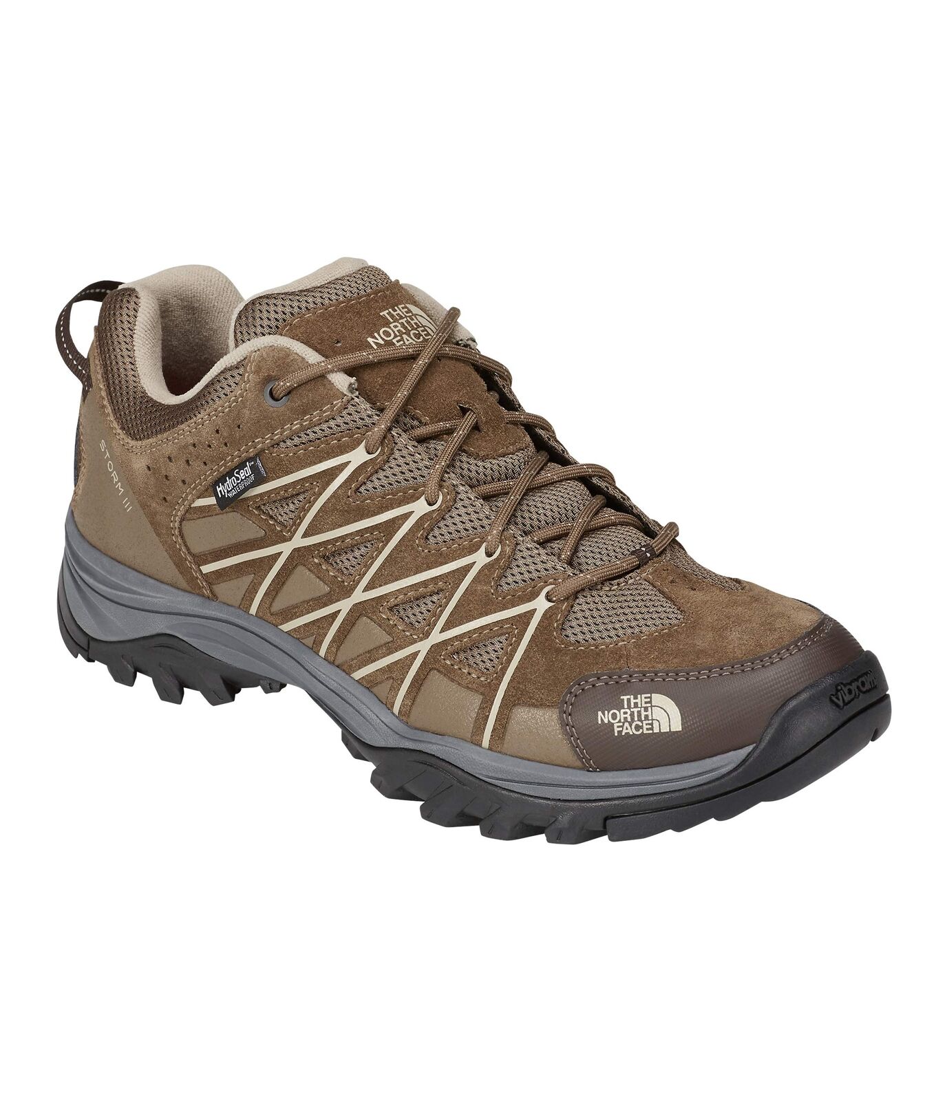 Men's The North Face Storm III Waterproof, Weimaraner Brown/Shroom Brown, 11 D Medium